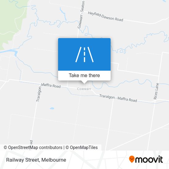 Railway Street map