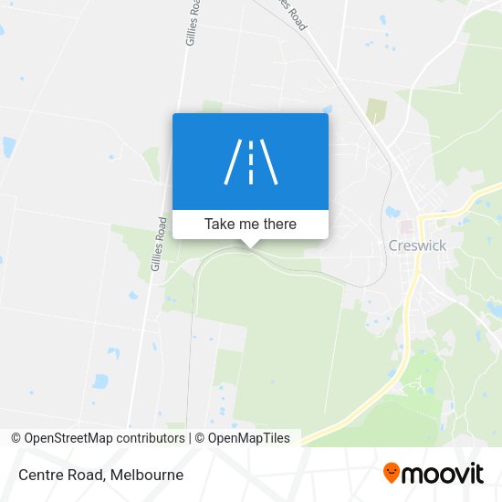 Centre Road map