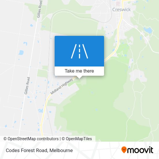 Codes Forest Road map