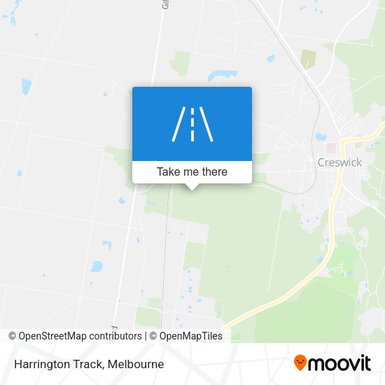 Harrington Track map