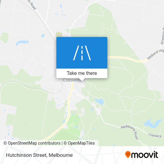 Hutchinson Street map