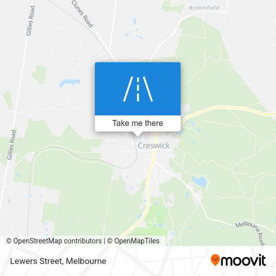Lewers Street map