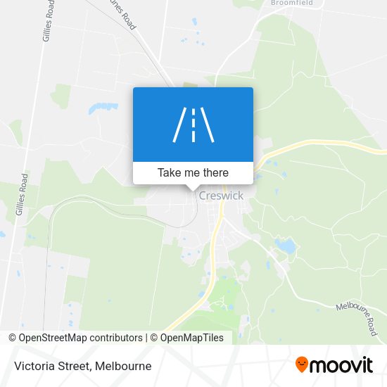 Victoria Street map