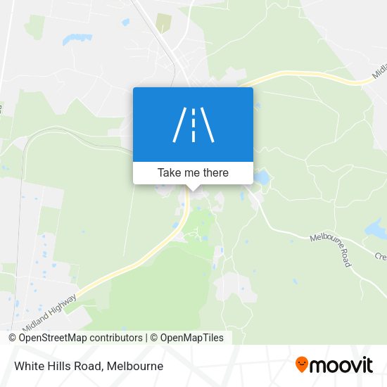 White Hills Road map