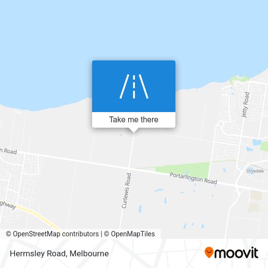 Hermsley Road map