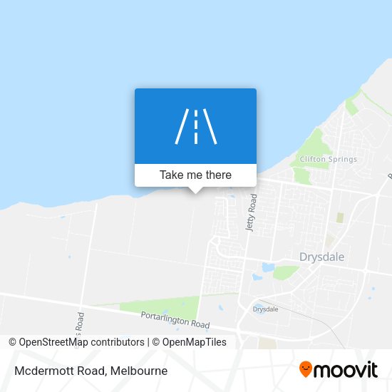 Mcdermott Road map