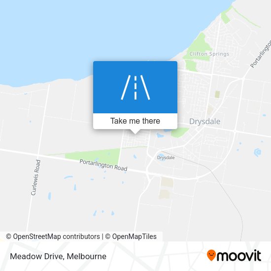 Meadow Drive map