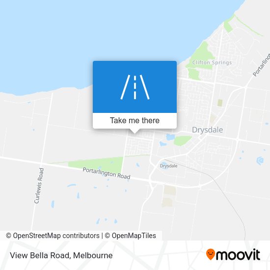 View Bella Road map