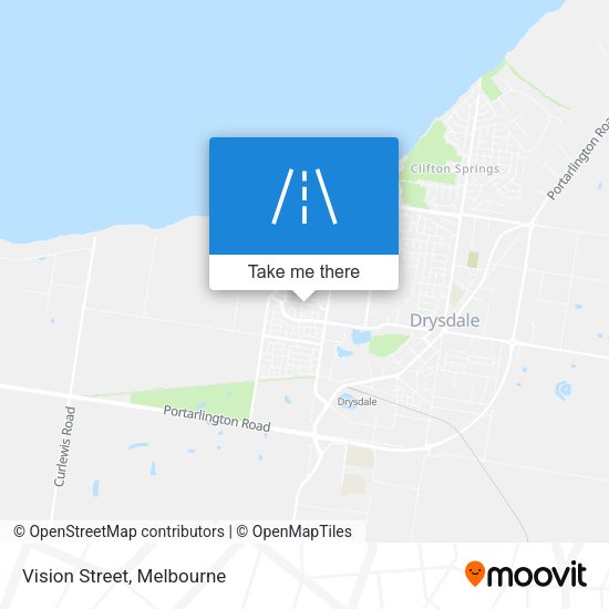 Vision Street map