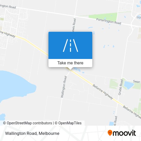 Wallington Road map
