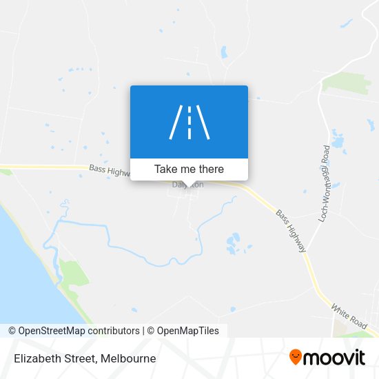 Elizabeth Street map