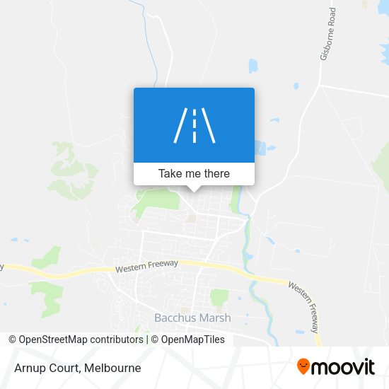 Arnup Court map