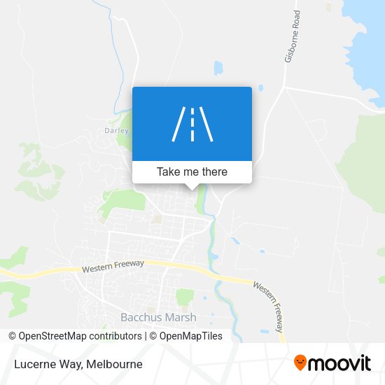 Lucerne Way map
