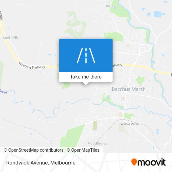 Randwick Avenue map