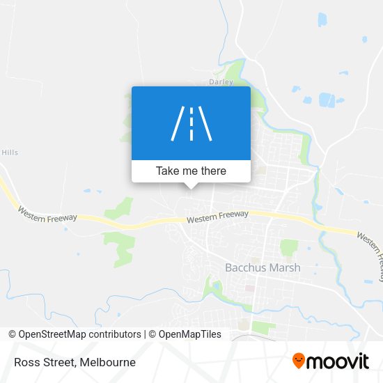 Ross Street map