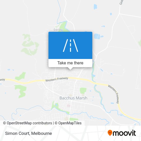 Simon Court map
