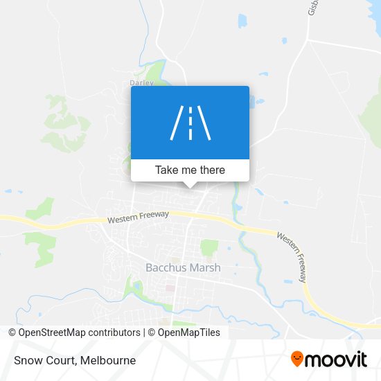 Snow Court map