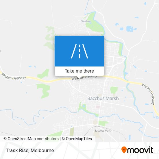 Trask Rise map