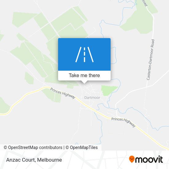 Anzac Court map