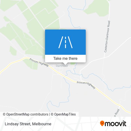 Lindsay Street map