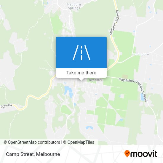 Camp Street map