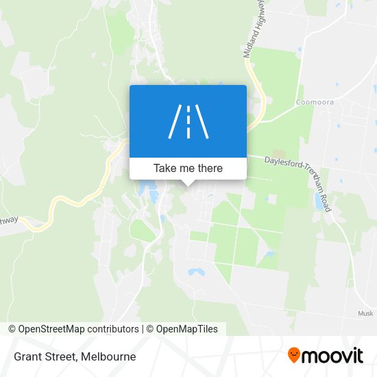 Grant Street map