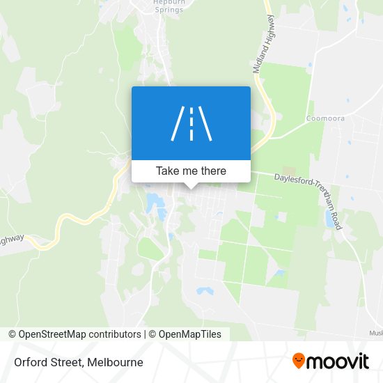 Orford Street map
