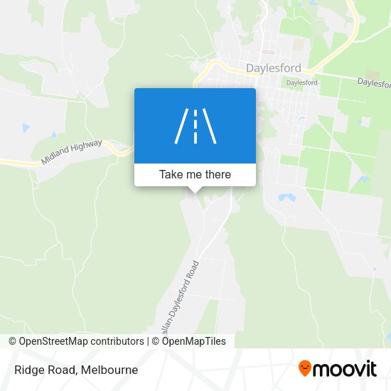 Ridge Road map