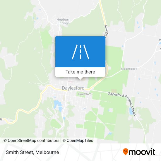 Smith Street map