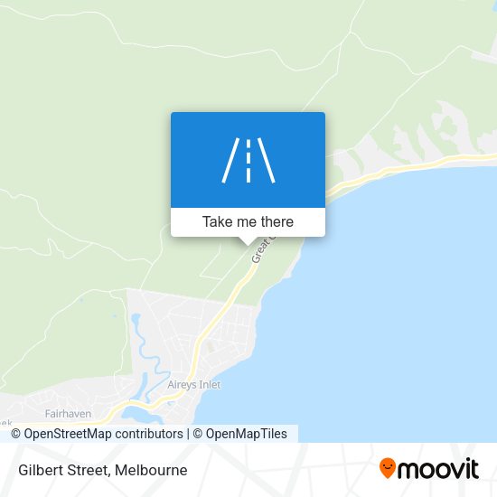 Gilbert Street map
