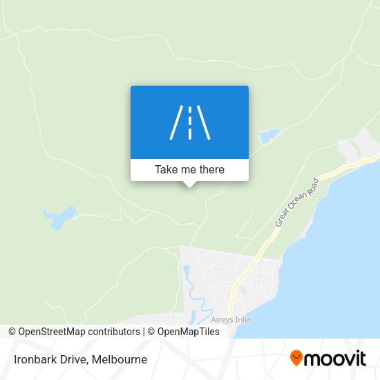 Ironbark Drive map