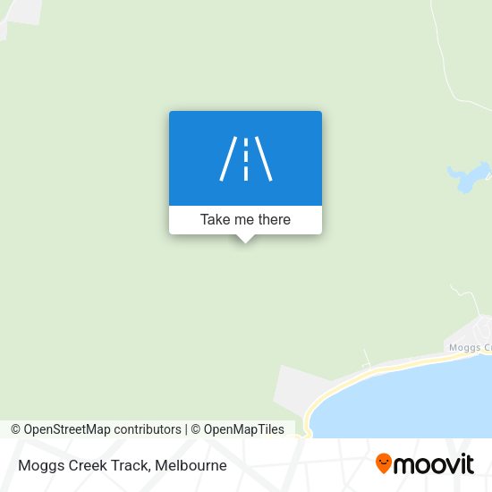 Moggs Creek Track map
