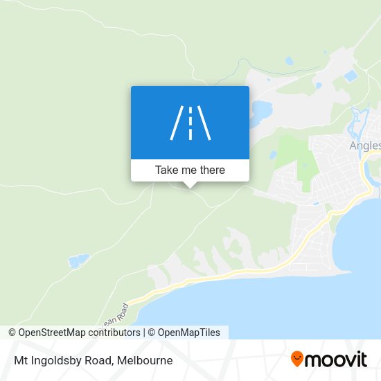 Mt Ingoldsby Road map