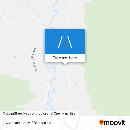 Keegans Lane map