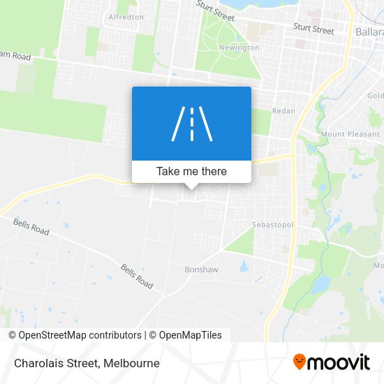 Charolais Street map