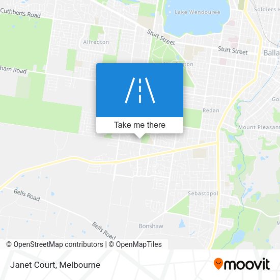 Janet Court map