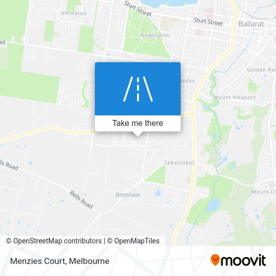 Menzies Court map
