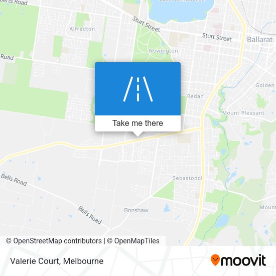 Valerie Court map