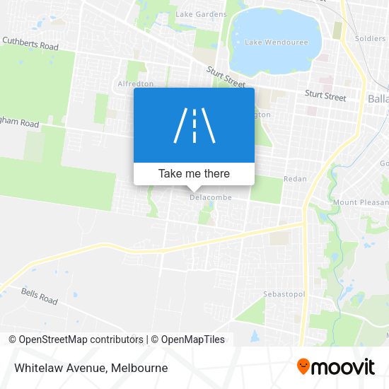 Whitelaw Avenue map