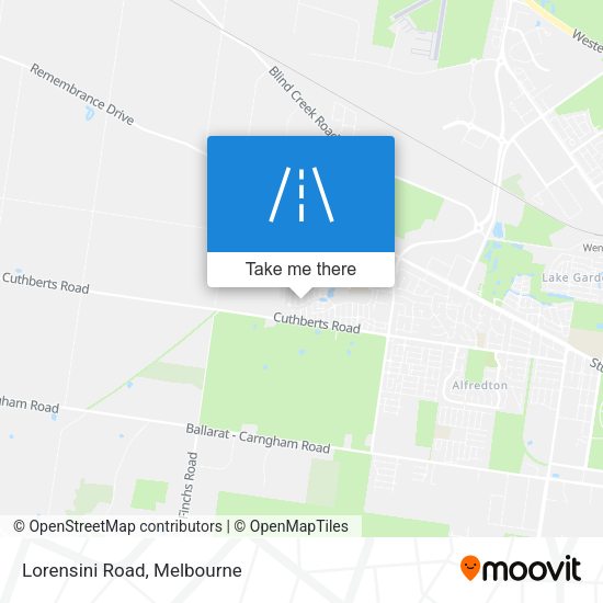 Lorensini Road map
