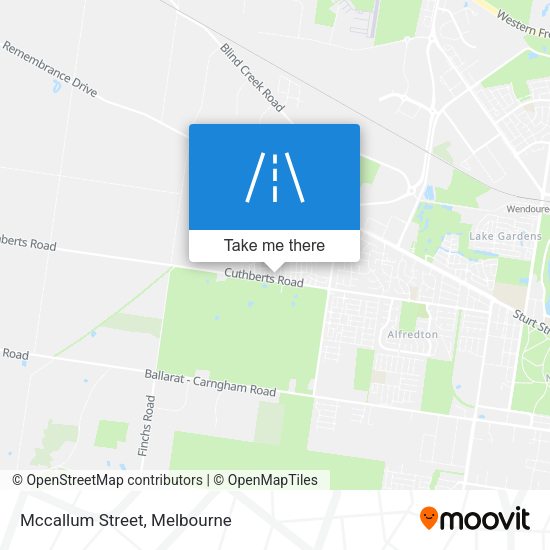 Mccallum Street map