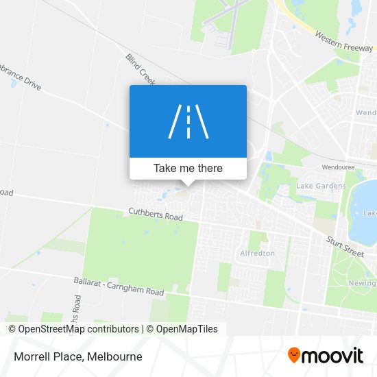 Morrell Place map