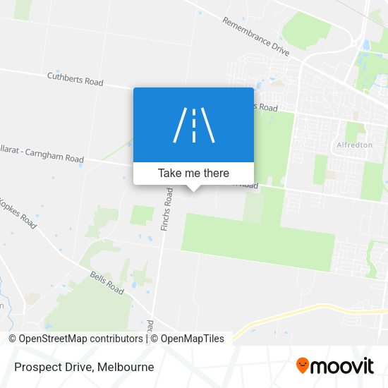 Prospect Drive map