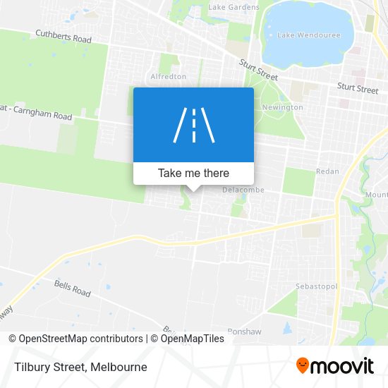 Tilbury Street map