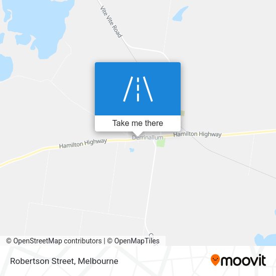 Robertson Street map