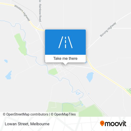 Lowan Street map