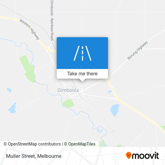 Muller Street map