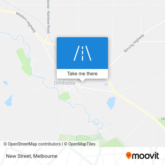 New Street map