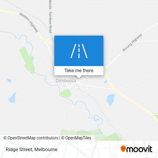Ridge Street map