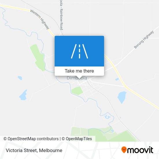Victoria Street map